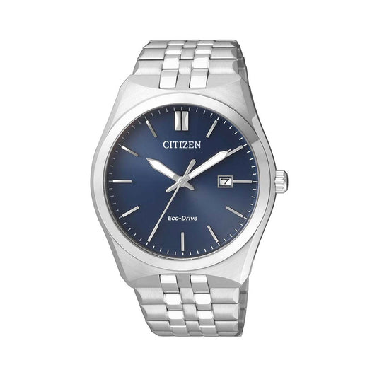 Citizen - BM7330-67L Mens Stainless Steel Eco-Drive Dress Watch