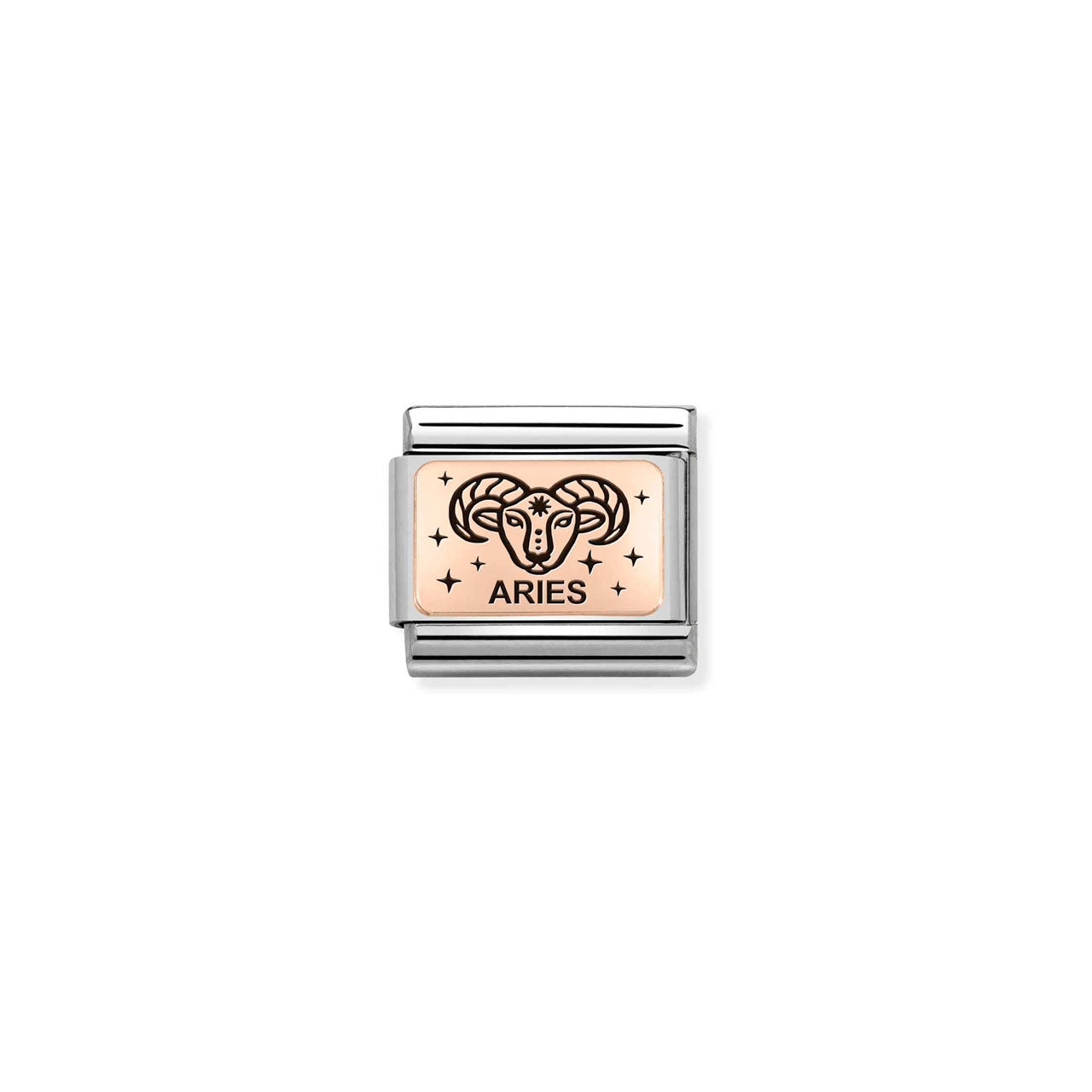 Composable Classic Link 430112/01 Aries In 9k Rose Gold