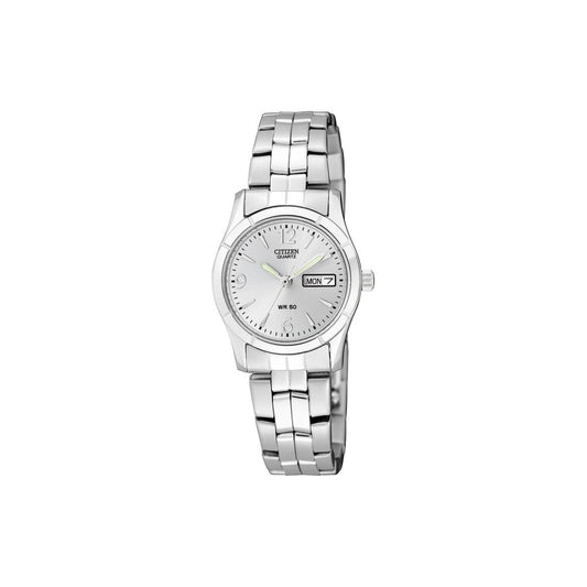 Ladies Stainless Steel Quartz Dress Watch - EQ0540-57A