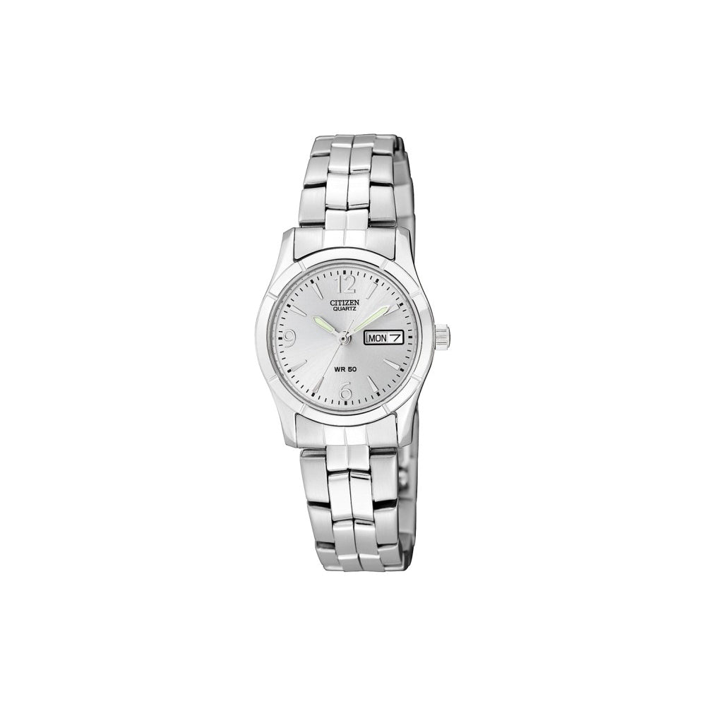 Ladies Stainless Steel Quartz Dress Watch - EQ0540-57A