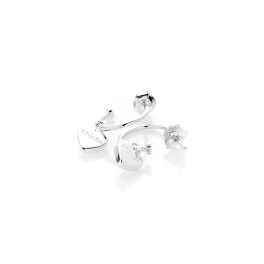 Stolen Heart Anchor Sleeper Earrings