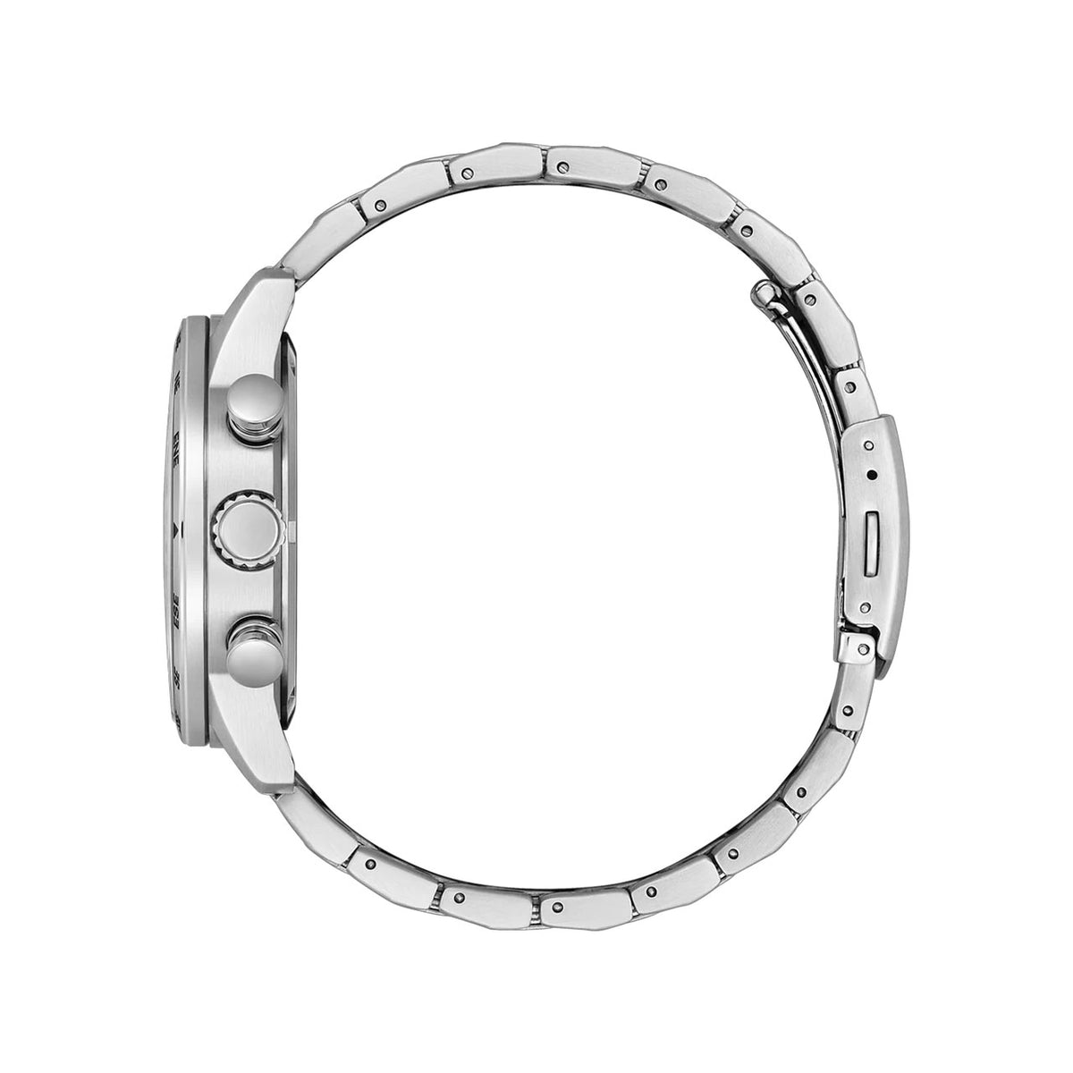 Citizen - Mens Steel Eco-Drive Chronograph Eco-Drive Watch - CA0790-83E