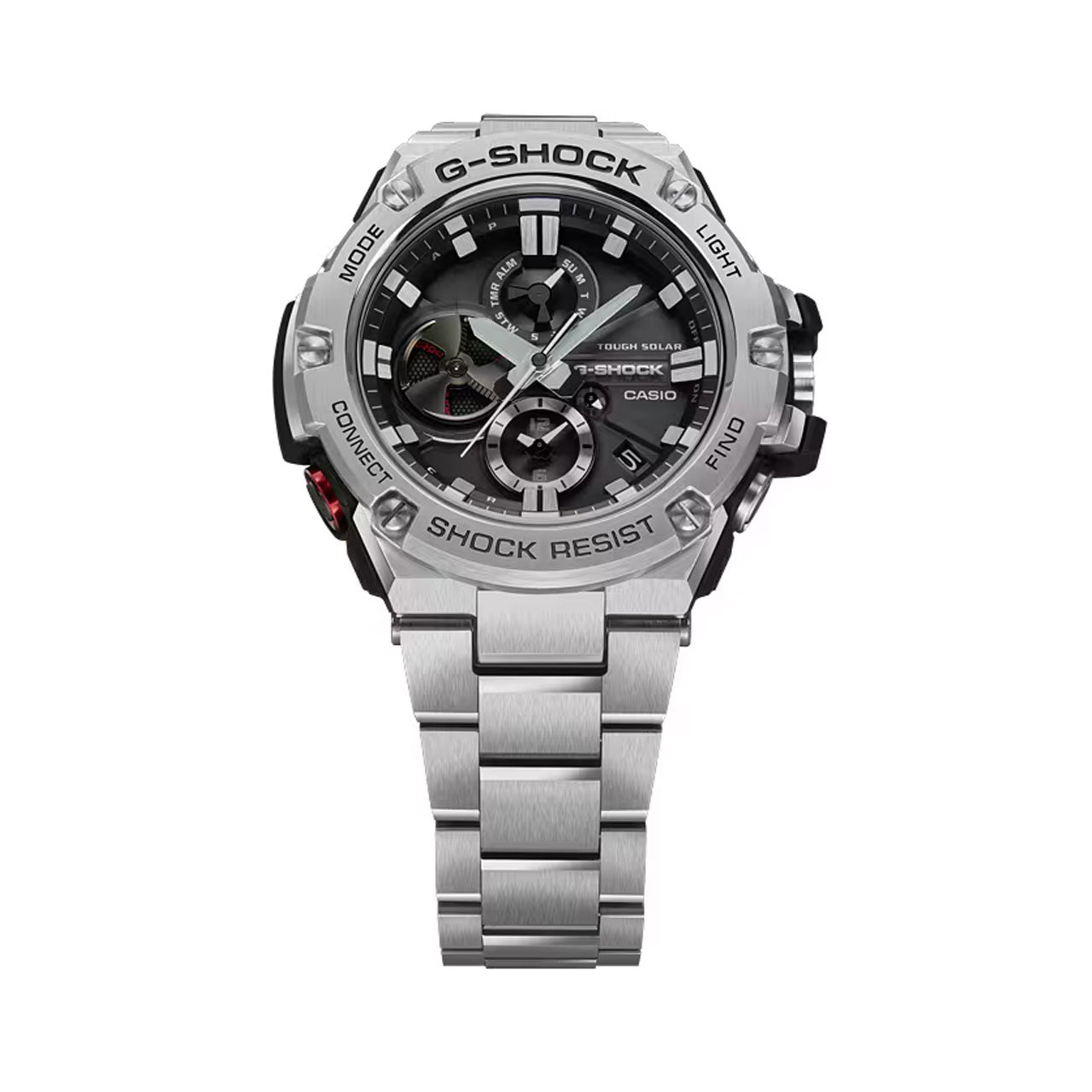 G-Shock - Tough Solar G-Steel Series - GSTB100D-1A