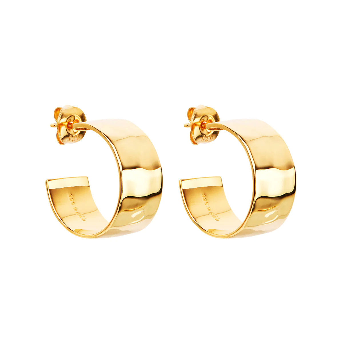 La Dolce Vita Hoop Earrings - Gold Plated