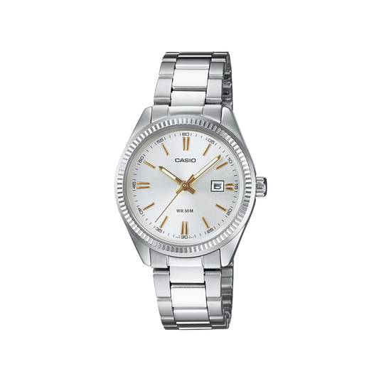 Casio Vintage Ladies Stainless Steel Watch - LTP1302SG-7A2