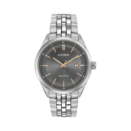 BM7251-53H - Mens Eco-Drive Steel Dress Watch