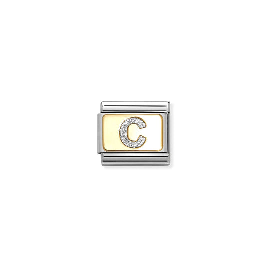 Composable Classic Link030291/03 Letter C in 18k Gold