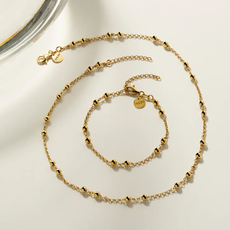 Mattina Necklace - Gold Plated (45cm)