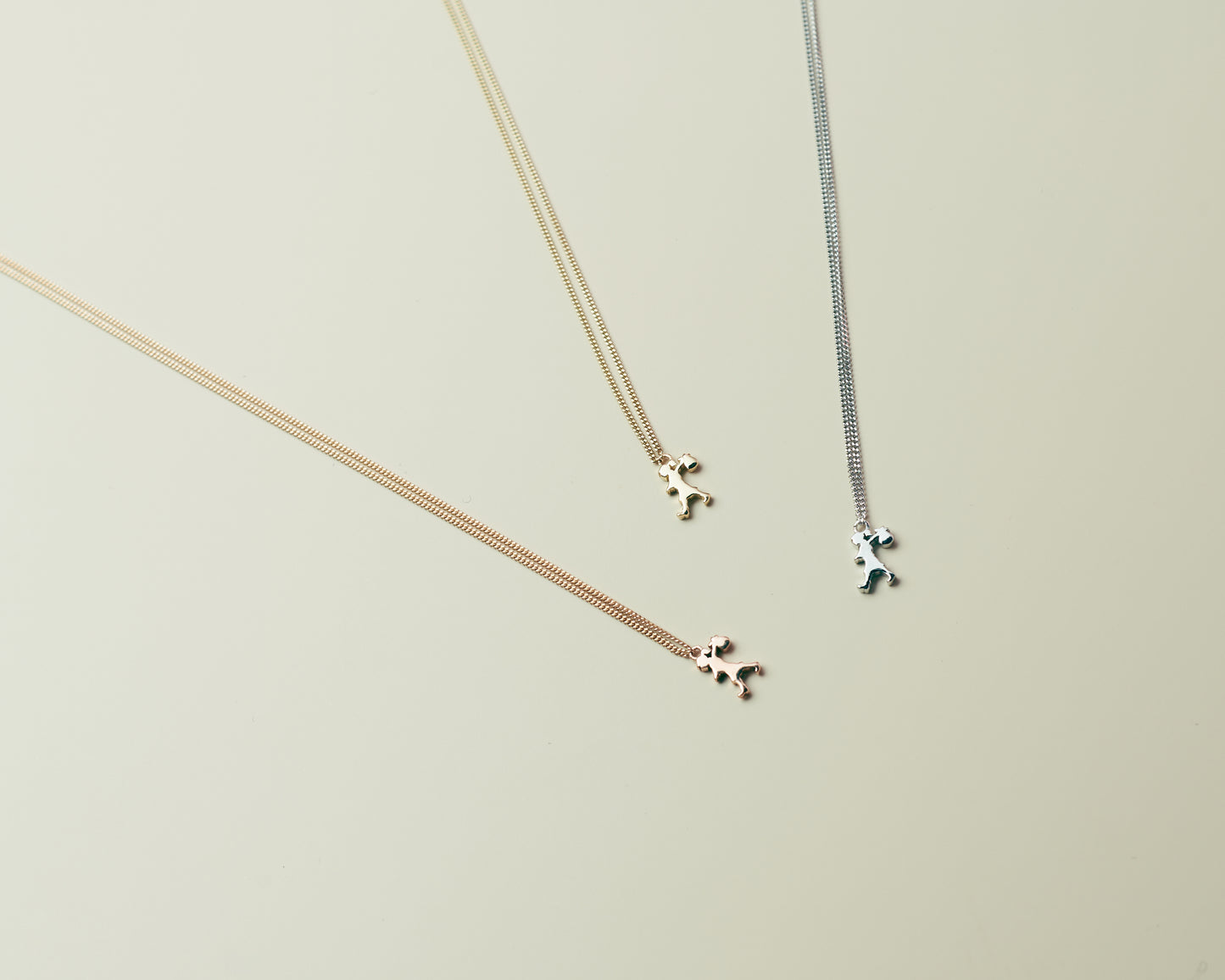 Sterling Silver Mini Runaway Girl Necklace