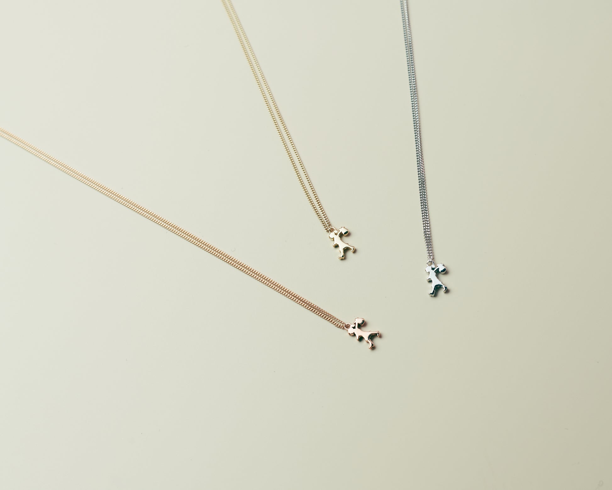 Sterling Silver Mini Runaway Girl Necklace