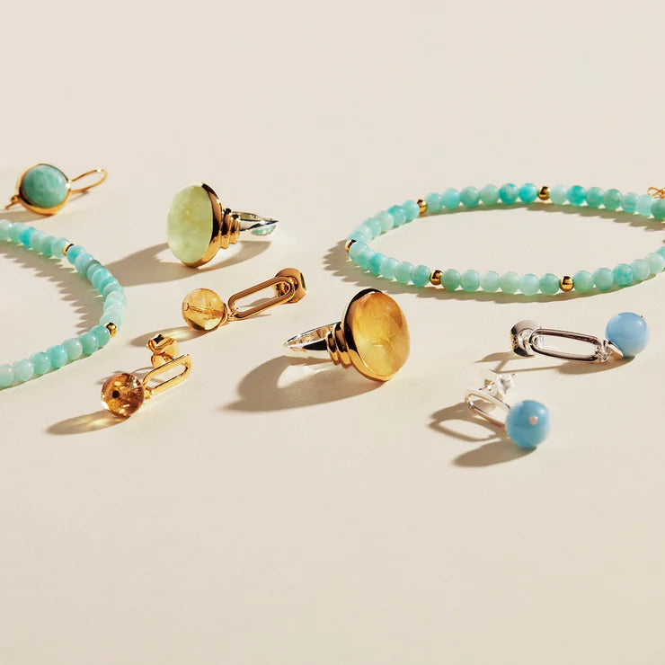 Ulysses Aquamarine Earrings