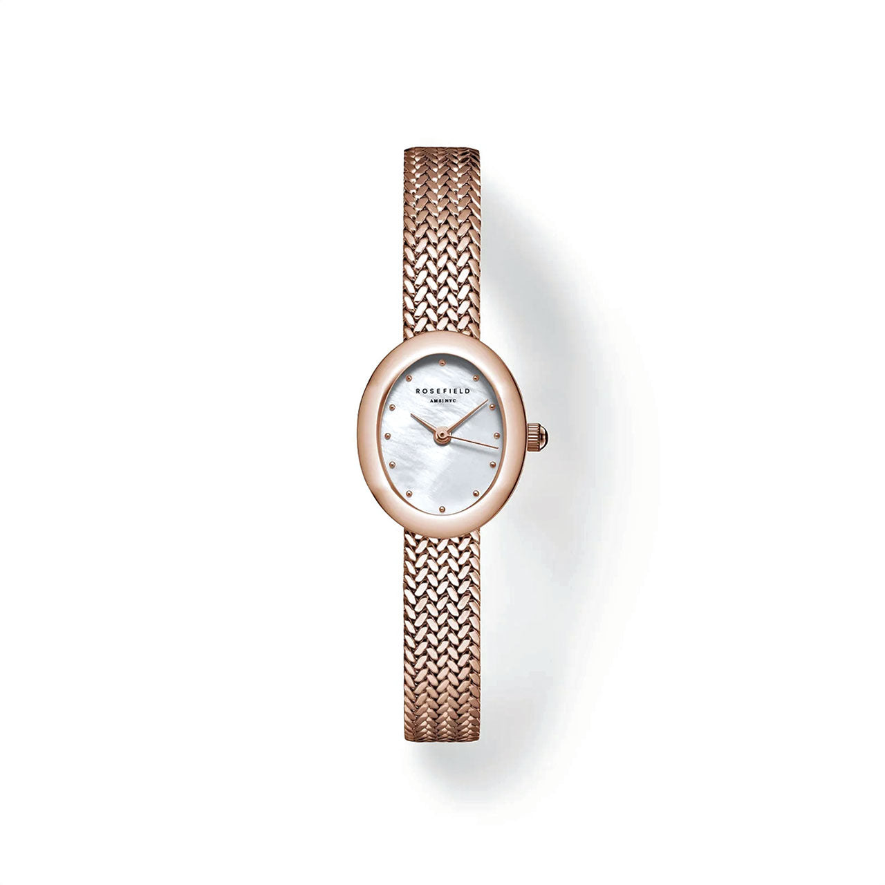 Mini Oval Rose Gold