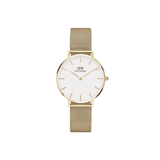 Petite 32mm Evergold - Gold & White Watch