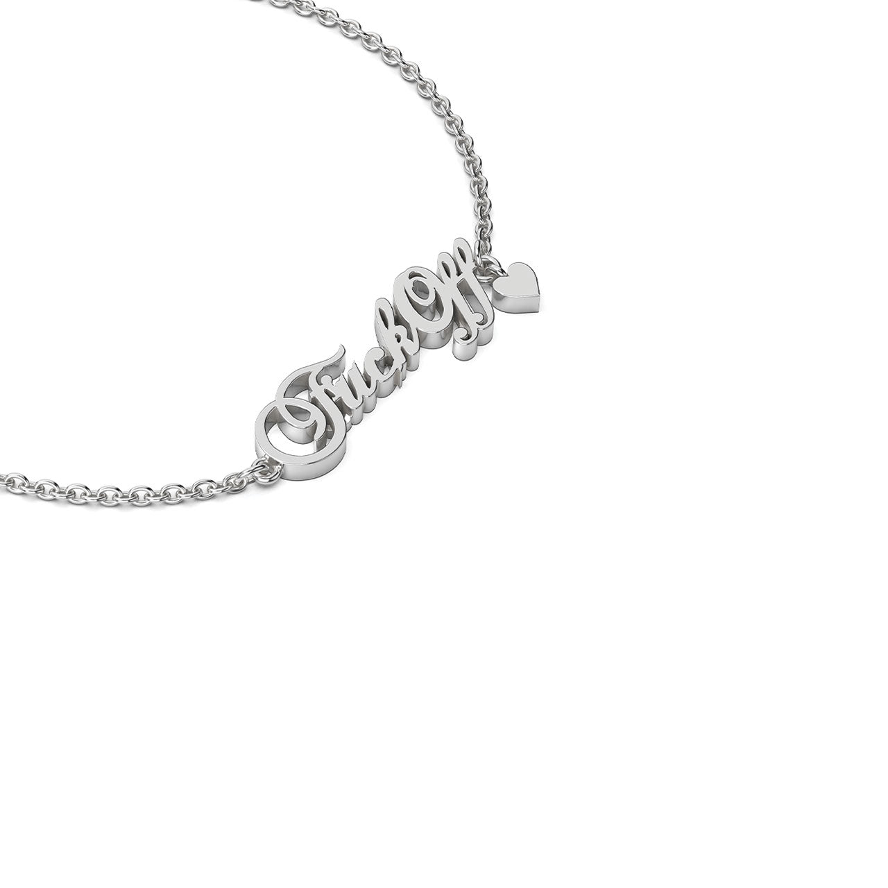 F*ck Off Script Bracelet