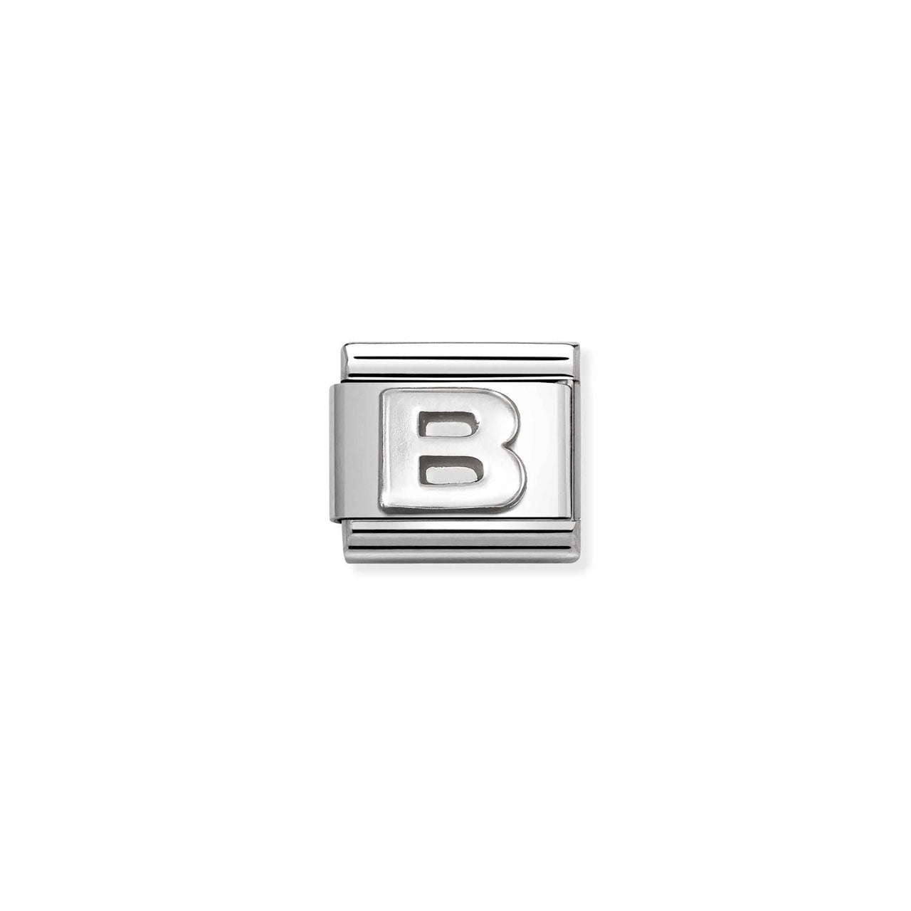 Composable Classic Link 330113/02 Letter B In 925 Silver