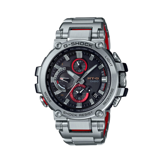 MT-G - Steel & Red Tough Solar - MTGB1000D-1A