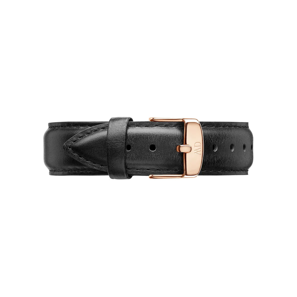 Classic 20mm Sheffield Black Leather Watch Strap