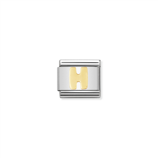 Composable Classic Link 030101/08 Letter H in 18k Gold
