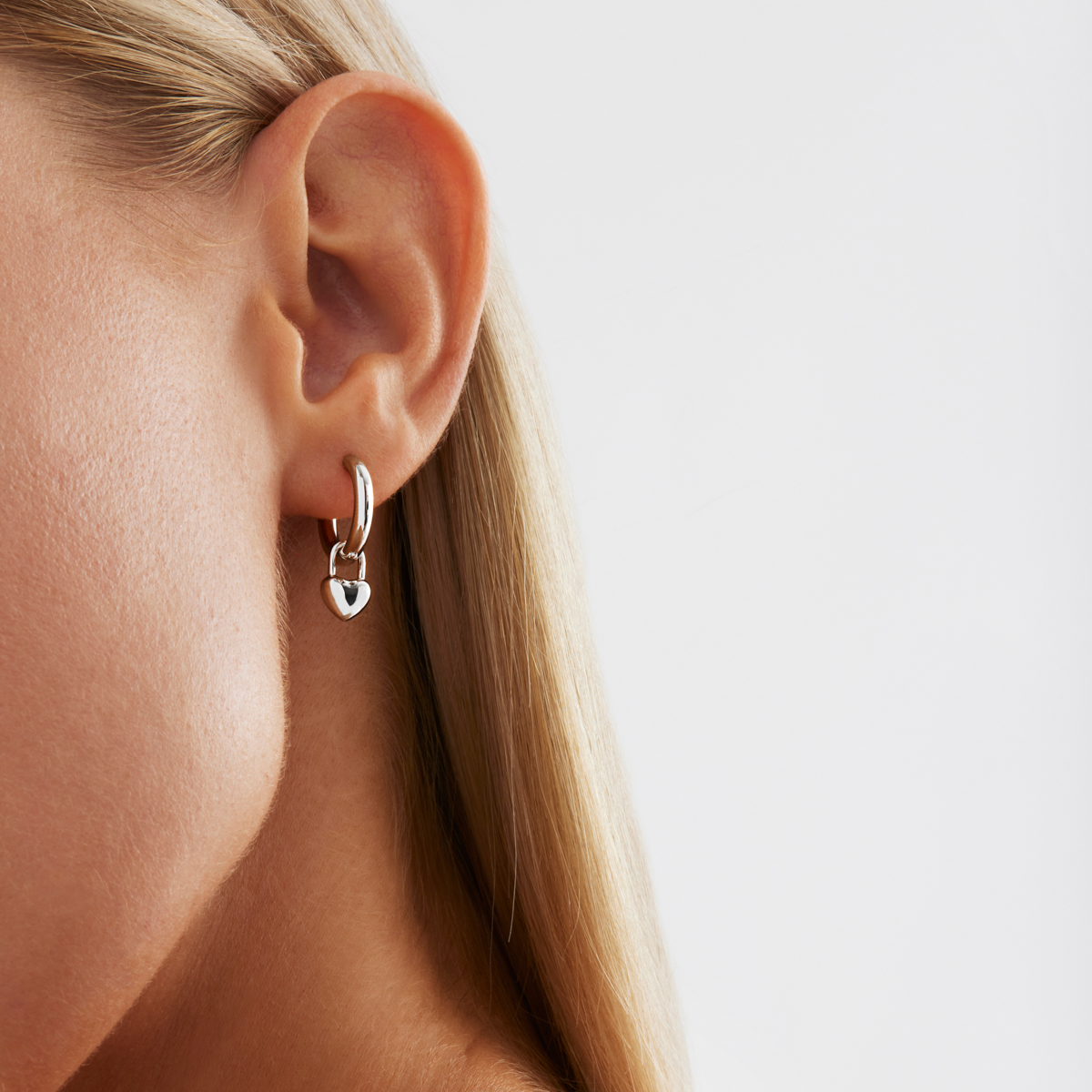 Amore Hoop Earrings