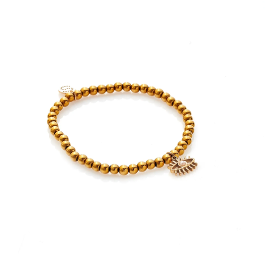 Guardian / Bracelet / Pearl + Gold