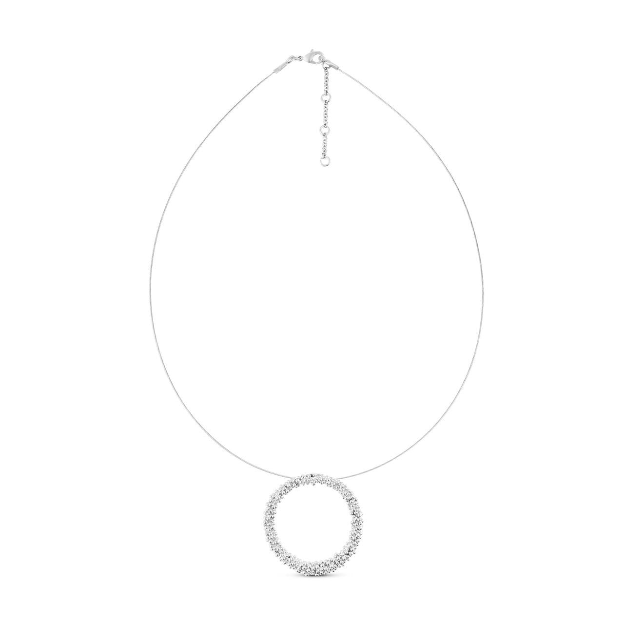 Stardust Large Silver Necklace