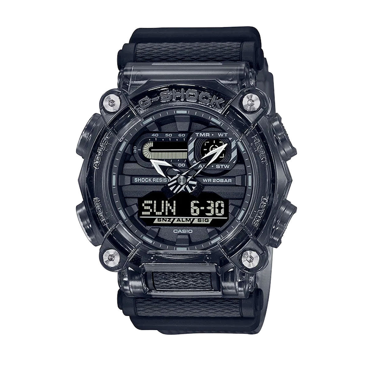 G-Shock Transparent Black - GA900SKE-8A