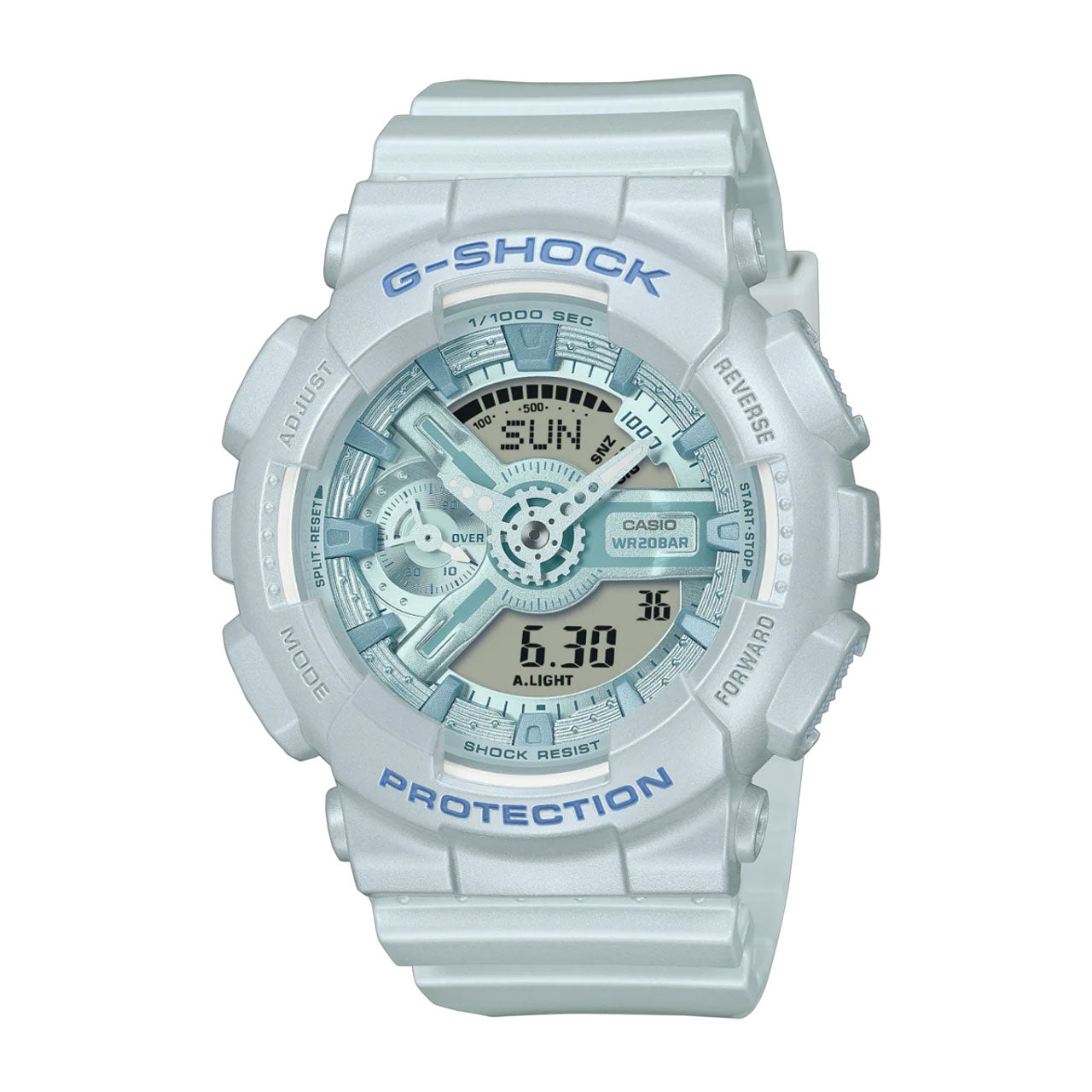 G-Shock - Womans Series Blue Duo Watch -  GMAS110ST-2A