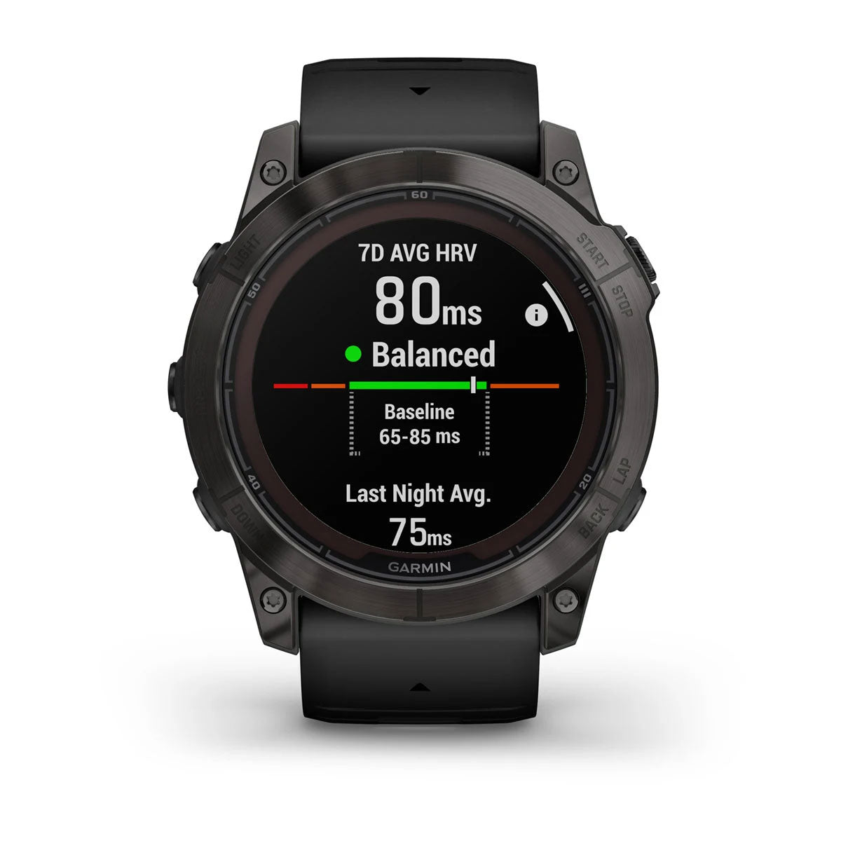 fēnix® 7X Pro – Sapphire Solar Edition - Carbon Gray DLC Titanium with Black Band - 010-02778-12