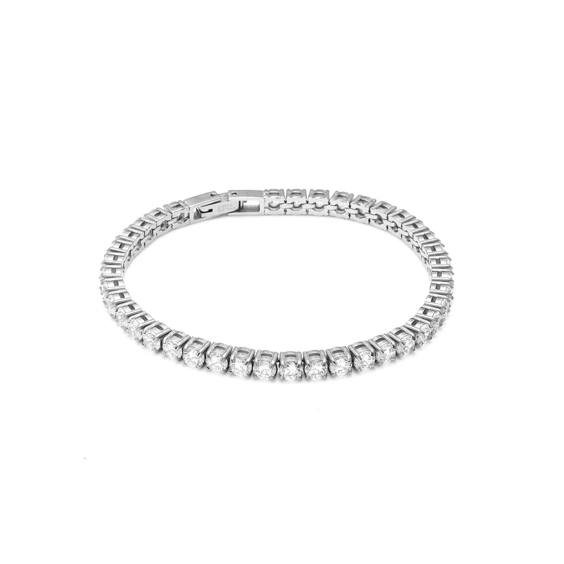 Tennis Bracelet (CZ/Silver)