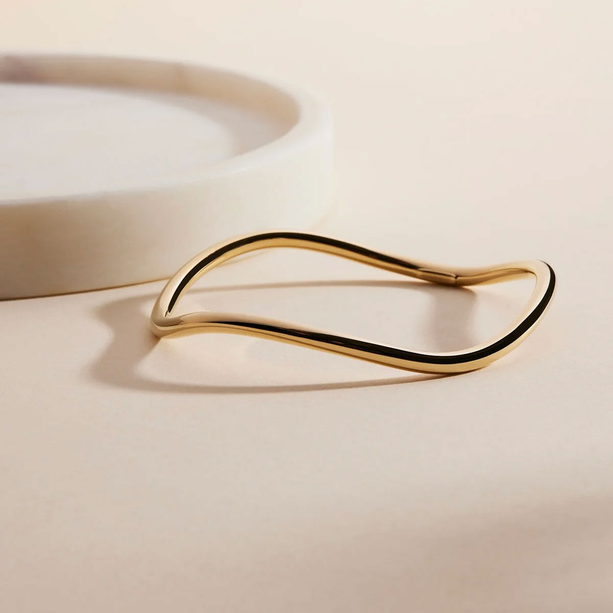Island of Dreams Bangle - Gold Plated