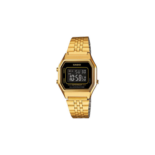 Vintage Classic Gold Digital Watch - LA680WGA-1B