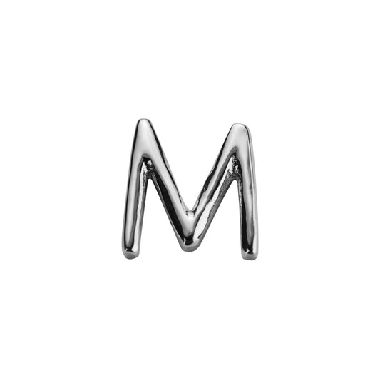 Silver Letter M / W