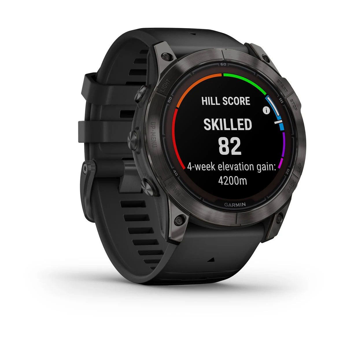 fēnix® 7X Pro – Sapphire Solar Edition - Carbon Gray DLC Titanium with Black Band - 010-02778-12