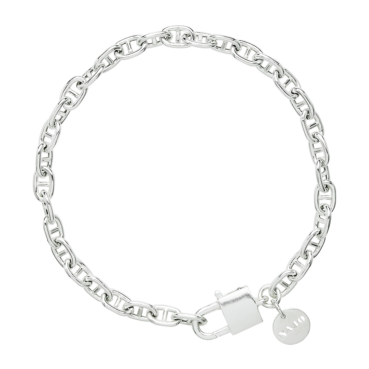 Love Lock Chain Bracelet