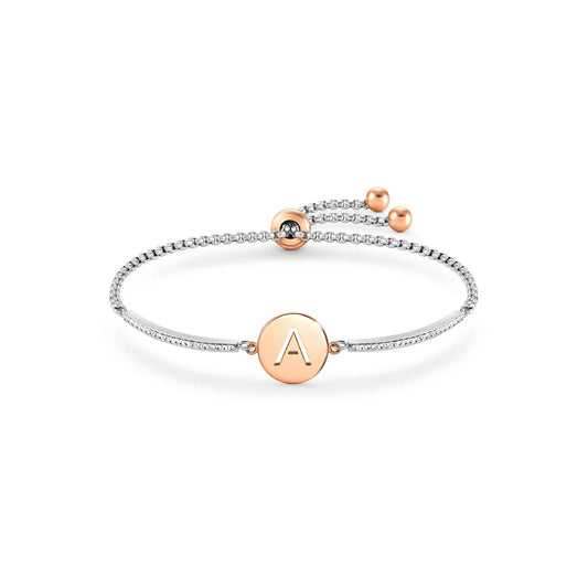 Milleluci Bracelet With CZ 028007/001 Letter A