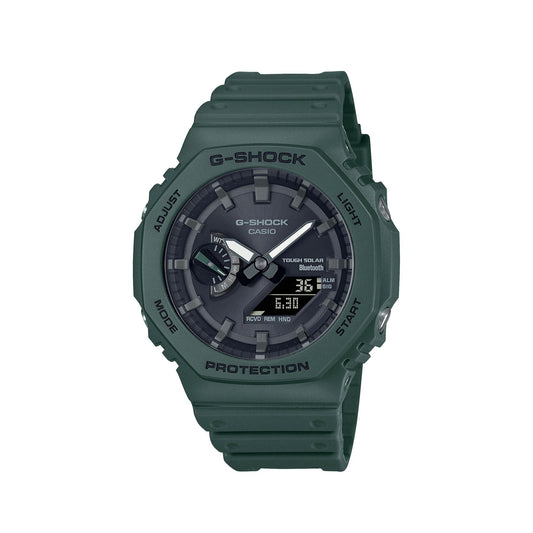 G-Shock Carbon Core Guard Tough Solar Slim Duo - Green - GA-B2100-3A
