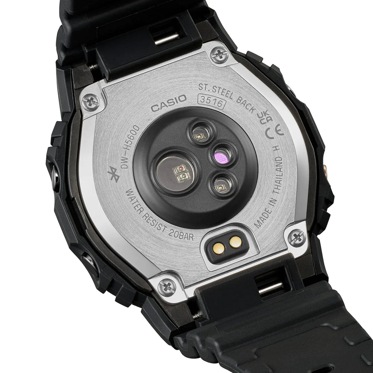 G-Squad - Black Heart Rate Monitor Watch - DWH5600-1D
