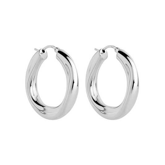 Dune Hoop Earrings Medium