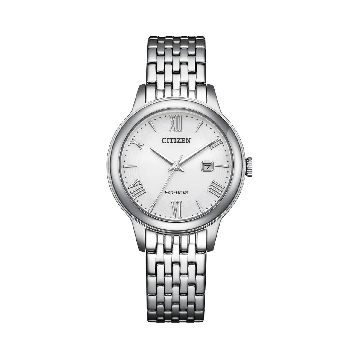 Citizen - Ladies Stainless Steel Eco-Drive Watch - EW2621-59A