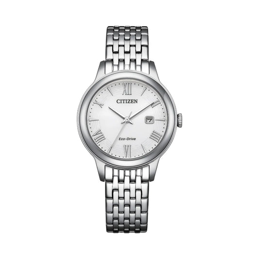 Citizen - Ladies Stainless Steel Eco-Drive Watch - EW2621-59A