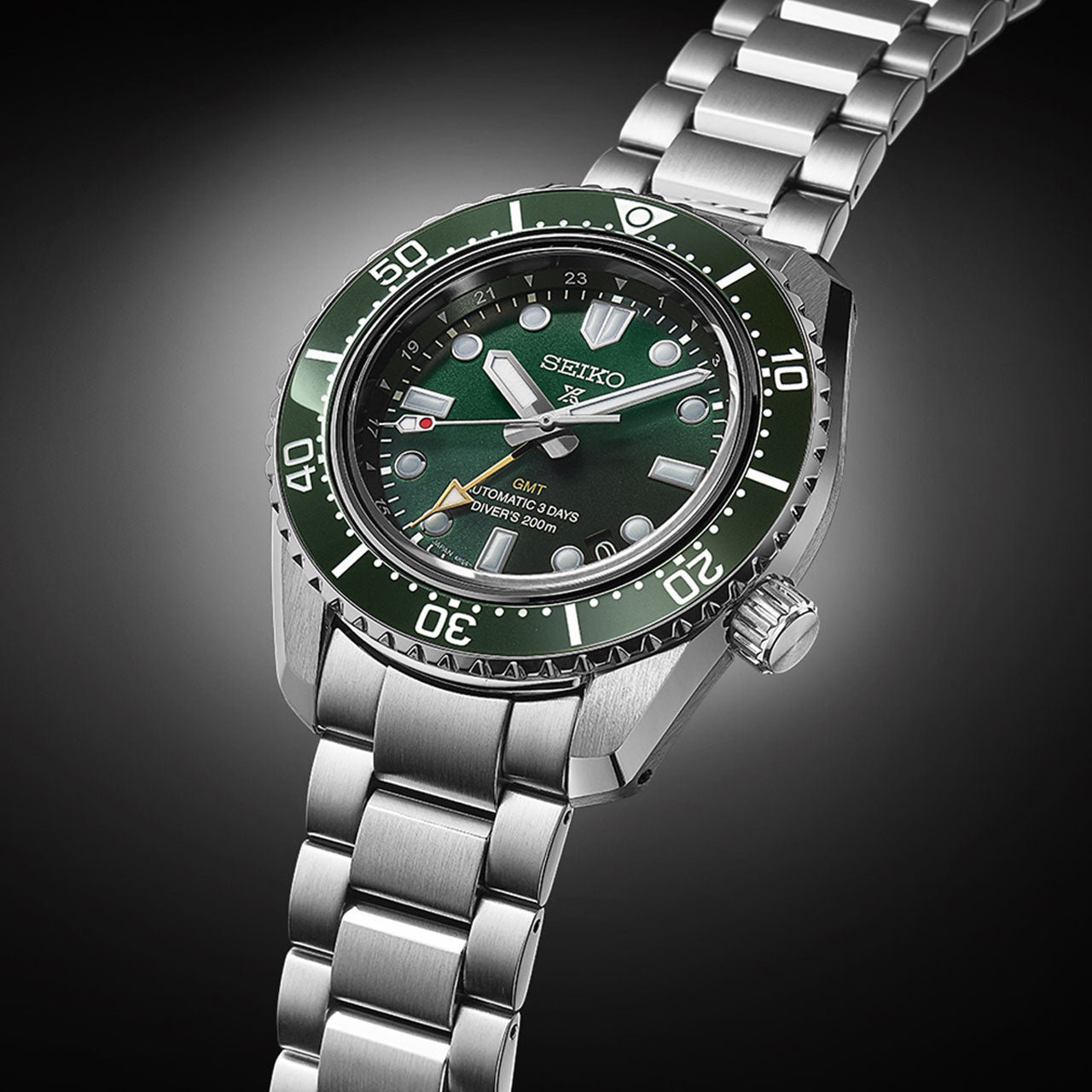 Seiko - SPB381J Prospex ‘Marine Green’ GMT Automatic Watch