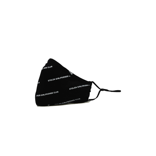Branded Face Mask - Black