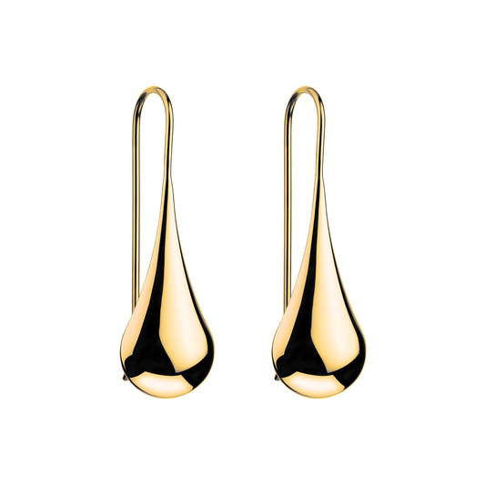 Weeping Woman Earrings - Gold Plated