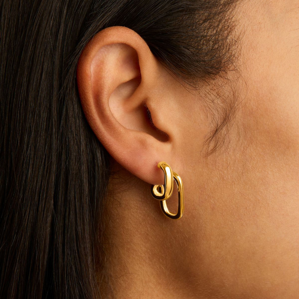 The Illusionist Earrings - Gold Plated