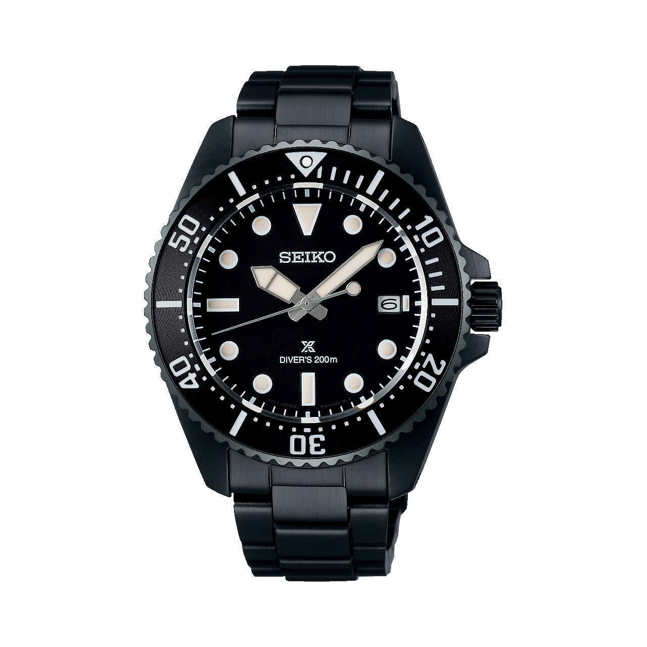 Seiko - SNE599P Prospex All Black Compact Mechanical Diver’s Watch