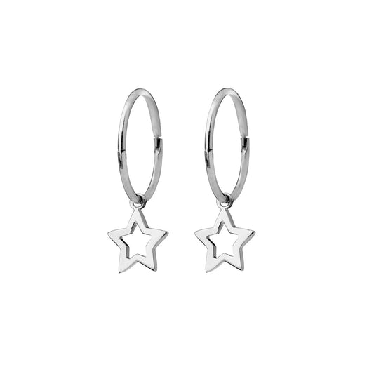 Sterling Silver Star Sleepers