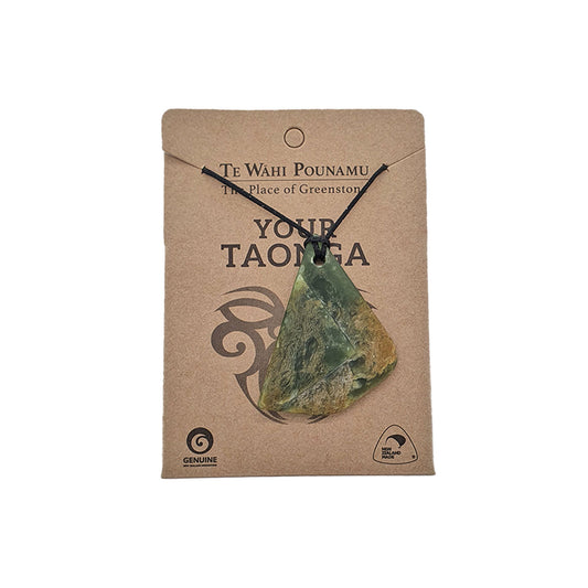 Pounamu - Small Tumbled Stone Necklace