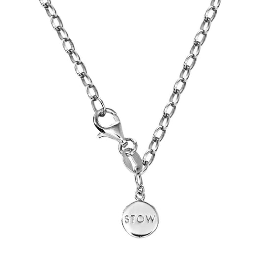 Sterling Silver 55cm Stow Belcher Chain