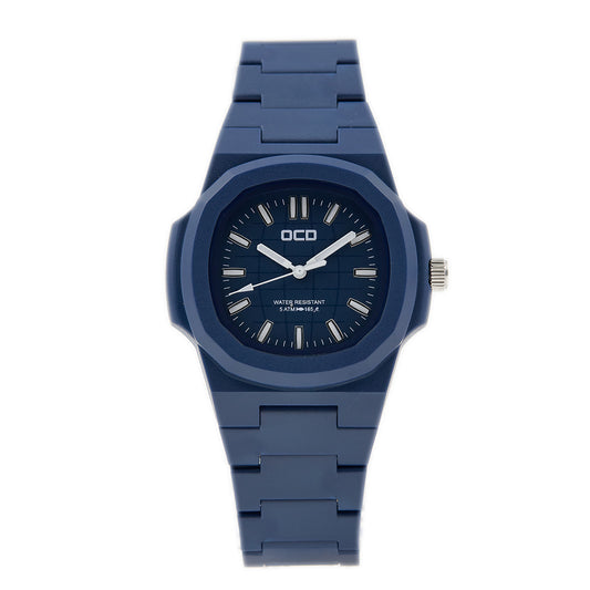 Navy Blue Unisex Fashion Bright Colour Pop Watch