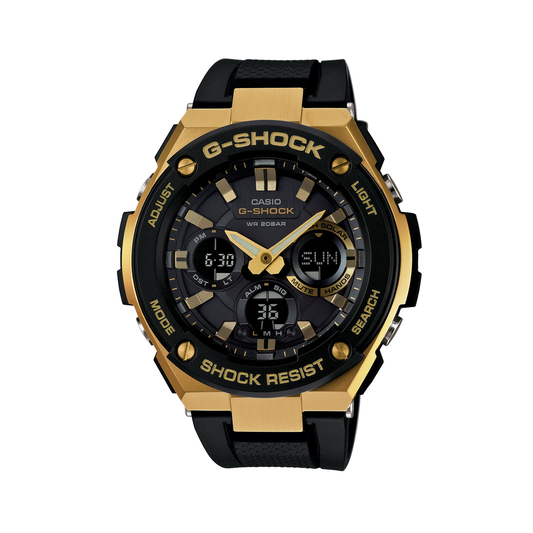 G-Shock G-Steel - Tough Solar - Black & Gold - GST-S100G-1A